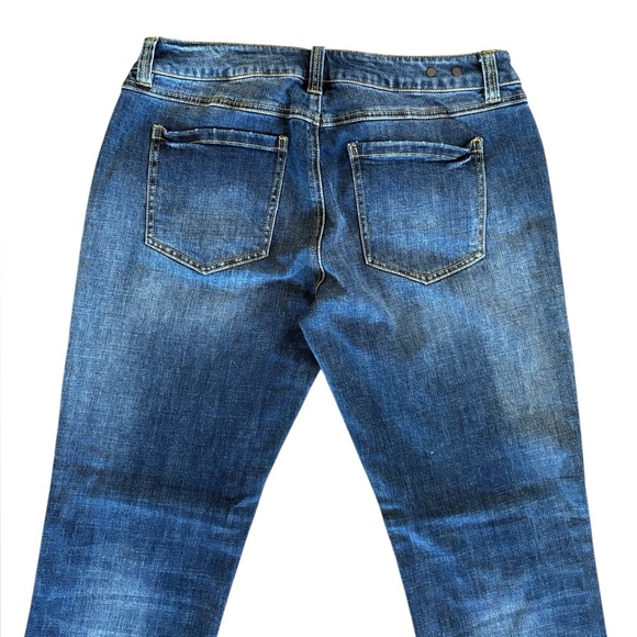 Cabi Slim Boyfriend Blue Jeans Style 5695 Size 6 - Picture 3 of 7